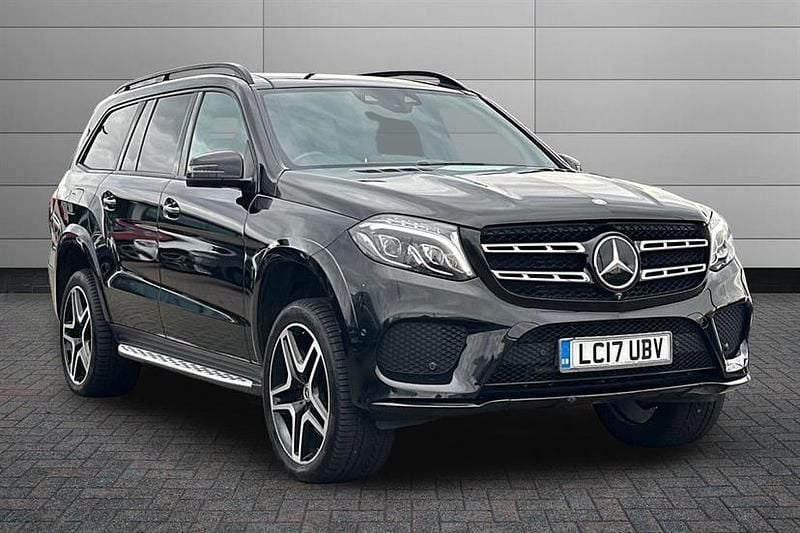 Black Used 2017 Mercedes GLS350 AMG line SUV | £28,495 (Good price) - Image 1/4