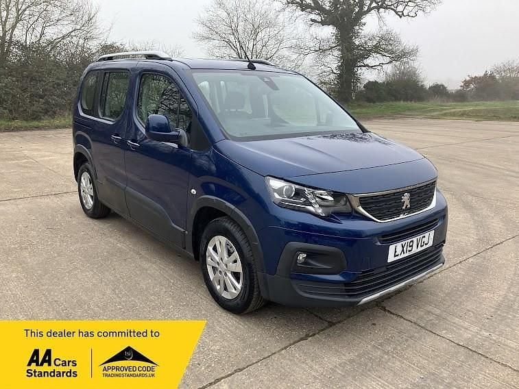 Used Peugeot Rifter Allure 2019 Blue MPV