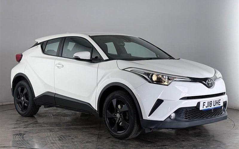 Used Toyota C-HR 116 HP (85 kW) 2018 White SUV