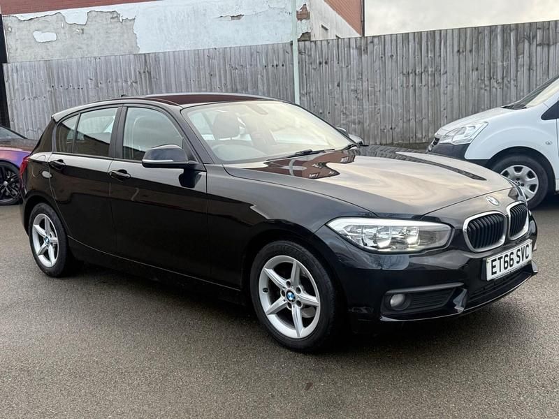 Used BMW 118 Advantage 2017 Black Hatchback