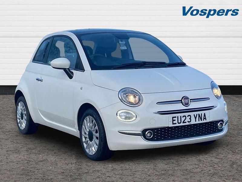 White Used 2023 Fiat 500 Hatchback | £9,100 (Fair price) - Image 1/3