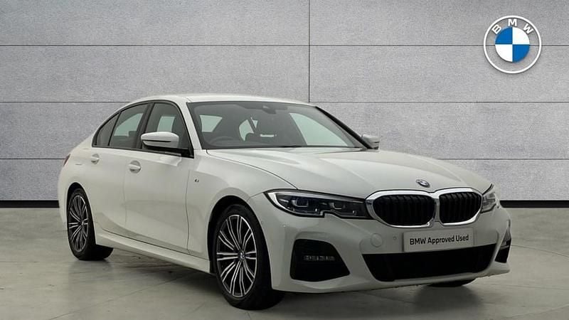 White Used 2021 BMW 320 M Sport | £22,499 (Good price) - Image 1/4
