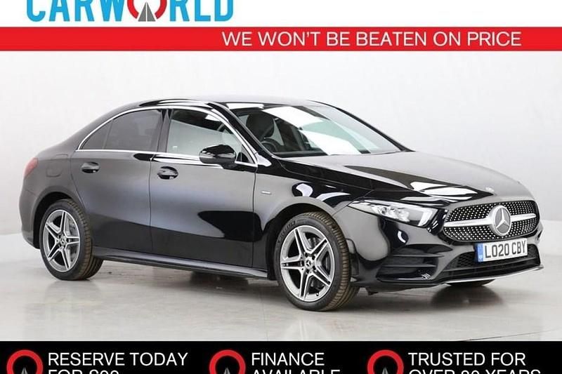 Black Used 2020 Mercedes A250 AMG line Sedan | £13,988 (Fair price) - Image 1/1