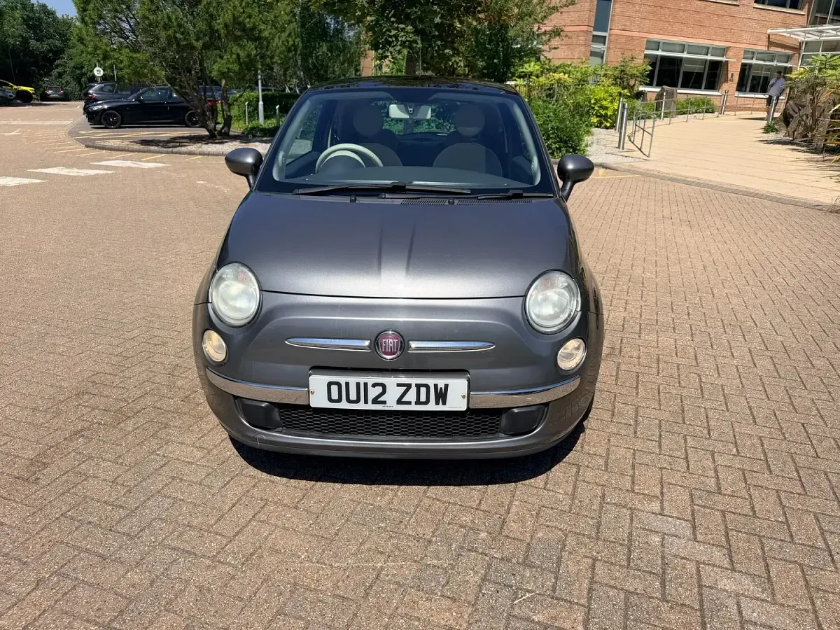 Used Fiat 500 Lounge 69 HP (50 kW) 2012 Grey Hatchback