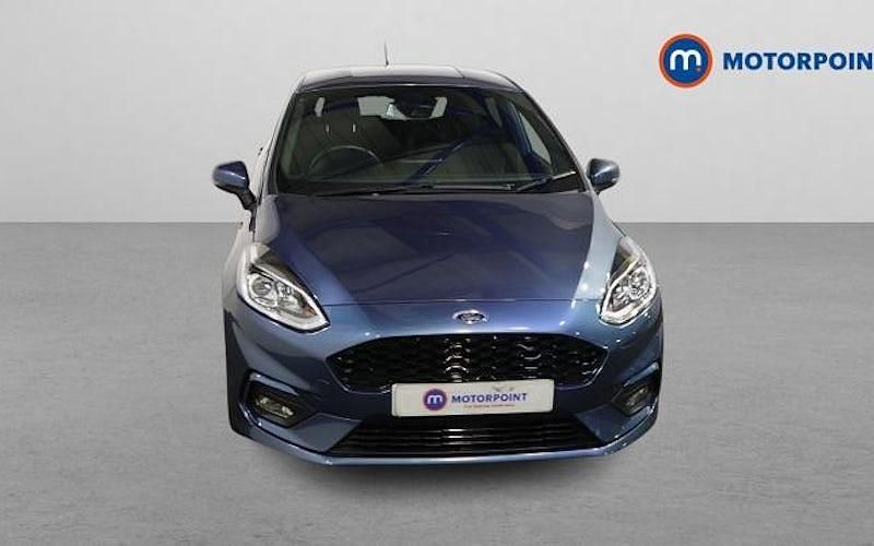 Used Ford Fiesta ST-Line 125 HP (91 kW) 2021 Blue Hatchback