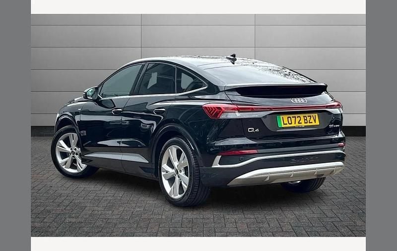 Used Audi Q4 Sportback e-tron S-Line 125 kW (170 HP) 2022 Black SUV