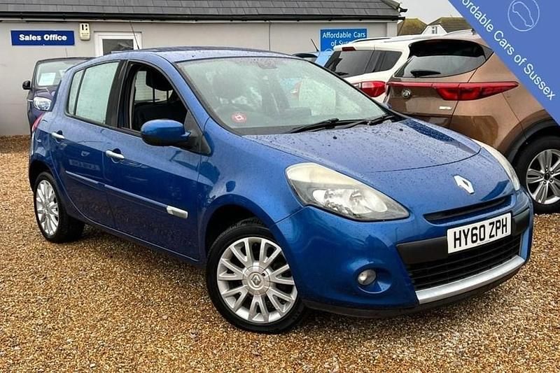 Used Renault Clio II Dynamique 75 HP (55 kW) 2010 Blue Hatchback