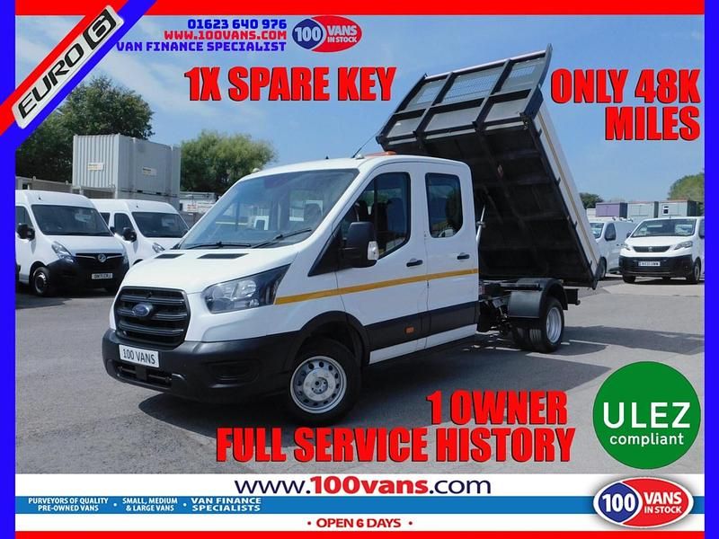 White Used 2020 Ford Transit S Cabriolet | £16,490 (Fair price) - Image 1/3