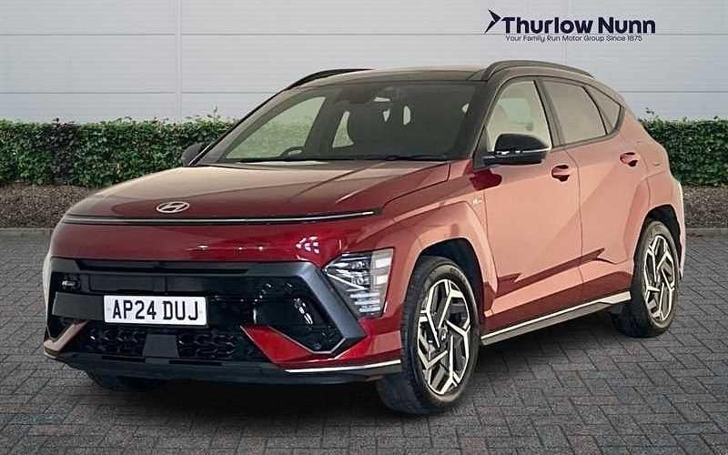 Used Hyundai Kona N Line 141 HP (103 kW) 2024 Red SUV