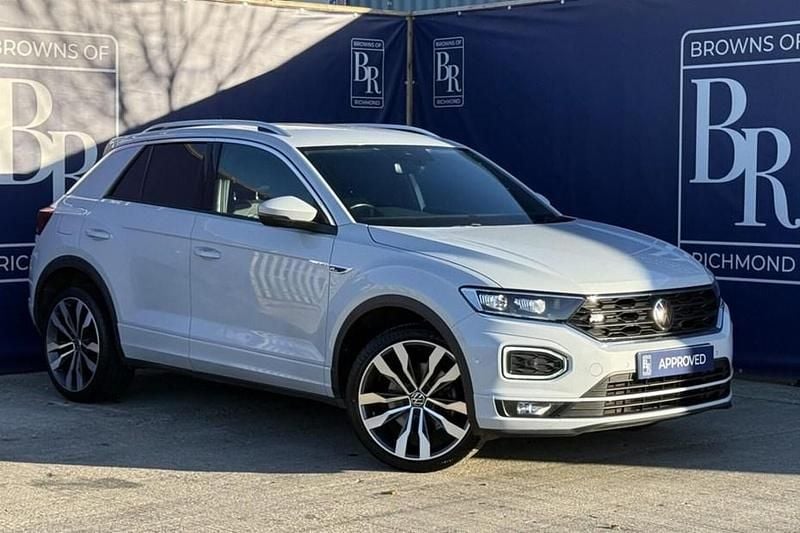 Silver Used 2021 VW T-Roc R-line SUV | £18,999 (Good price) - Image 1/1