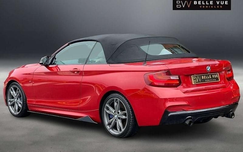 Used BMW M235 M Sport 326 HP (239 kW) 2015 Red Cabriolet