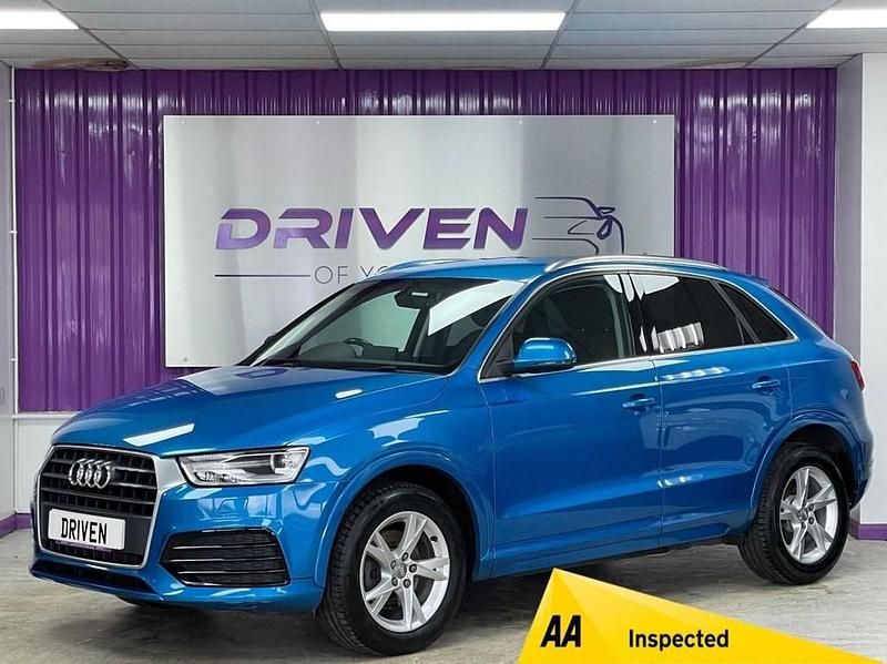 Blue Used 2018 Audi Q3 S-Line SUV | £13,500 - Image 1/3