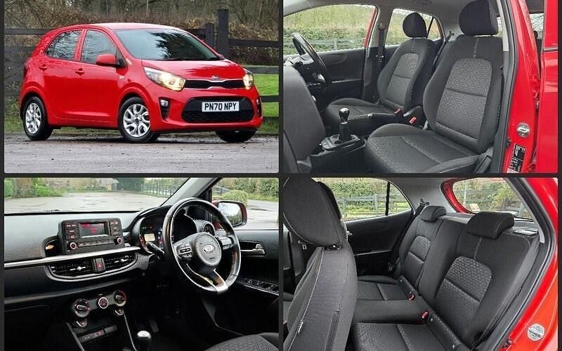 Used Kia Picanto 67 HP (49 kW) 2020 Red Hatchback