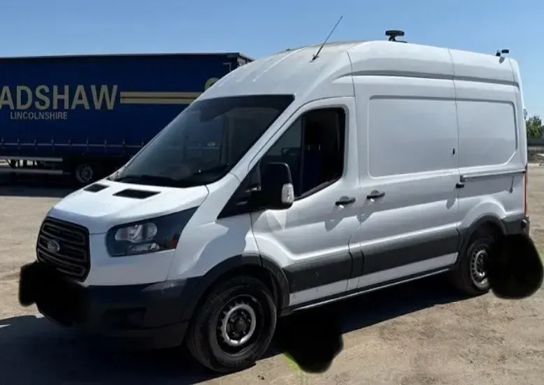 Usado Ford Transit 130 HP (95 kW) 2018 Branco Van