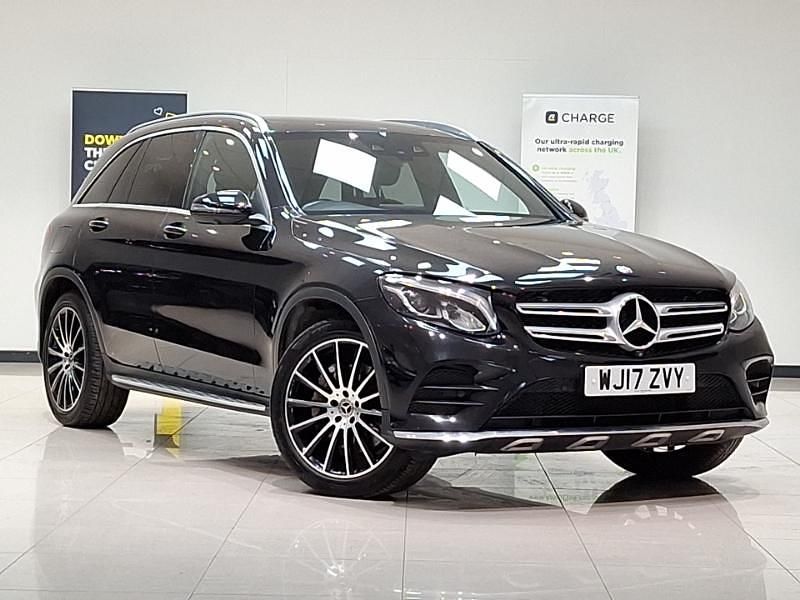 Used Mercedes GLC250 AMG line 204 HP (150 kW) 2017 Black SUV