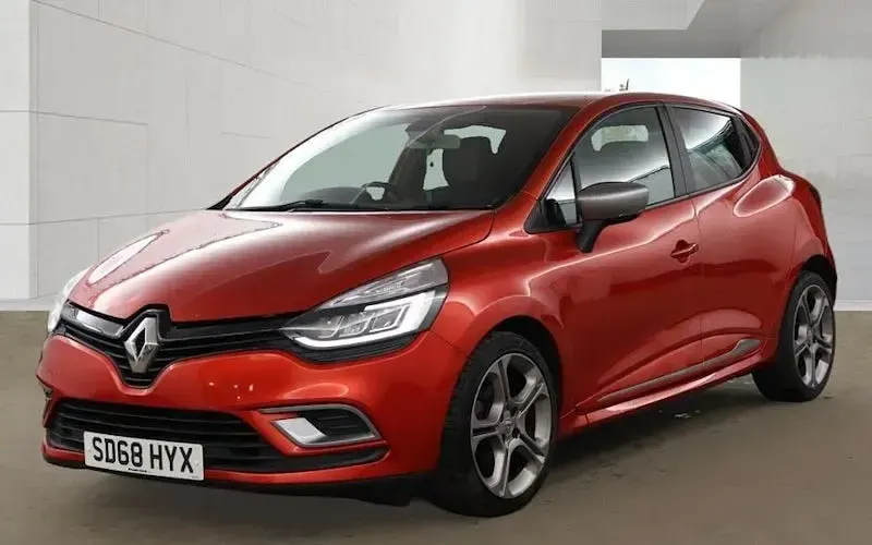 Used Renault Clio GT-Line 90 HP (66 kW) 2018 Red Hatchback