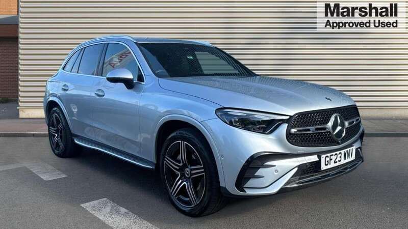 Silver Used 2023 Mercedes GLC300e AMG Line Premium SUV | £45,772 - Image 1/4