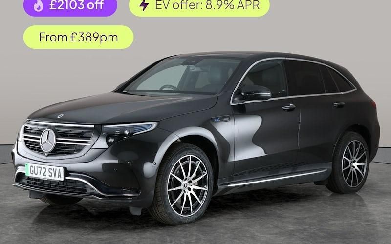 Used Mercedes EQC400 AMG line 300 kW (408 HP) 2022 Grey SUV