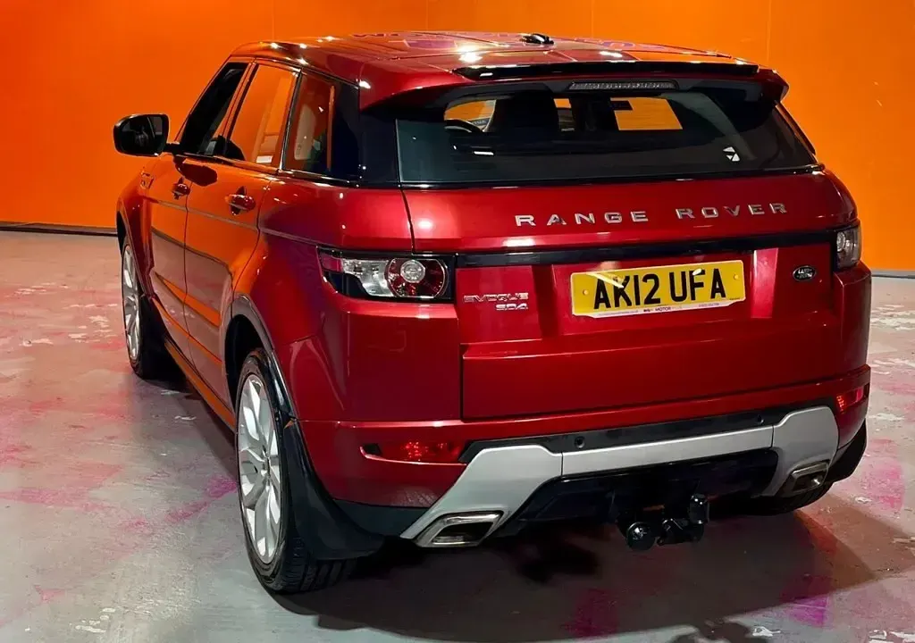 Used Land Rover Range Rover evoque Dynamic 190 HP (139 kW) 2012 Red SUV