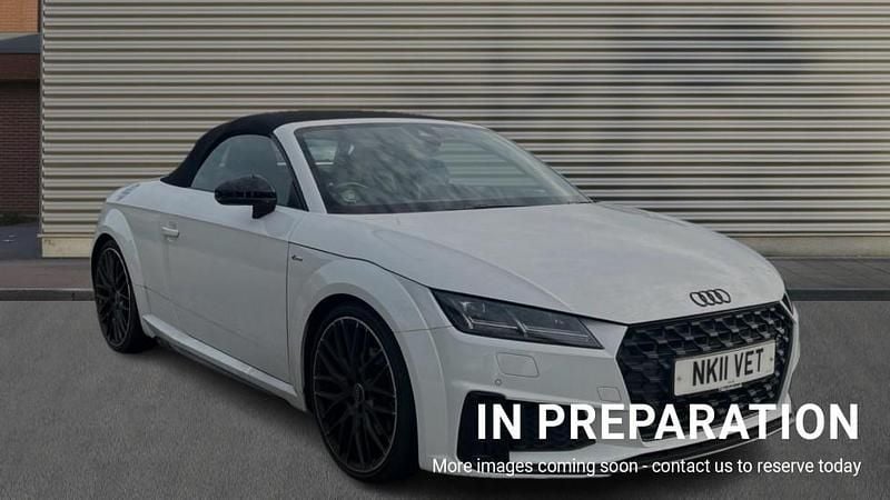 White Used 2021 Audi TT Black Edition Cabriolet | £25,291 (Good price) - Image 1/4