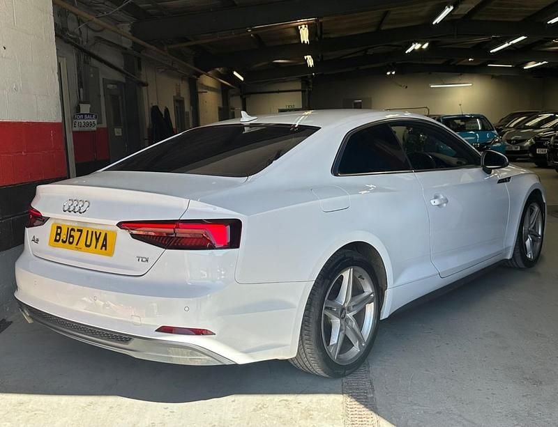 Used Audi A5 S-Line 2017 White Coupe