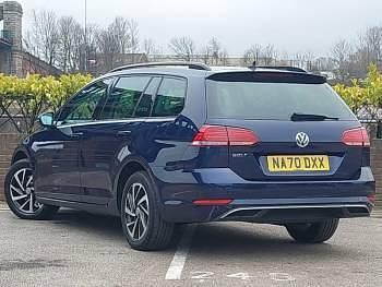 Used VW Golf VII Edition 115 HP (84 kW) 2020 Blue Estate