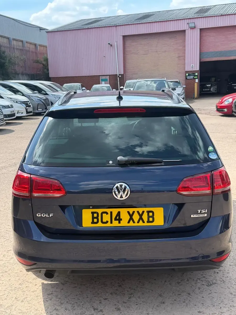 Used VW Golf VII 2014 Blue Estate
