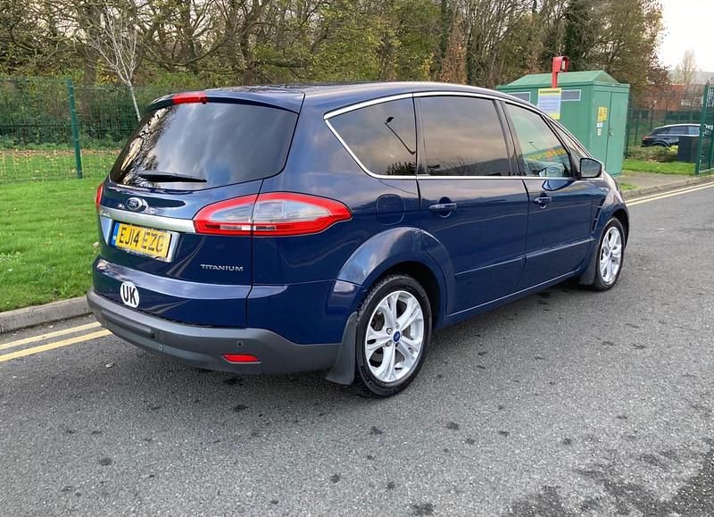 Used Ford S-MAX Titanium 140 HP (102 kW) 2014 Blue MPV