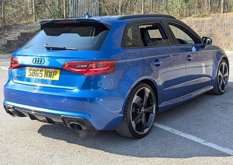 Used Audi RS3 Advanced 2015 Blue Sedan