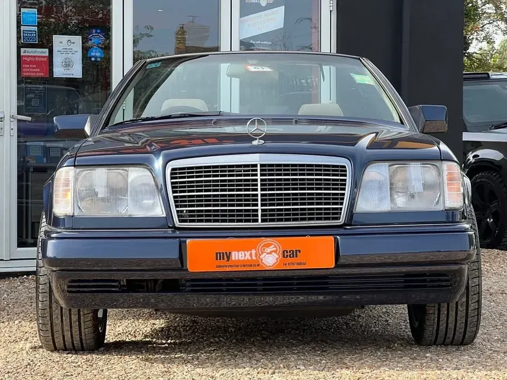 Used Mercedes E220 1997 Blue Cabriolet