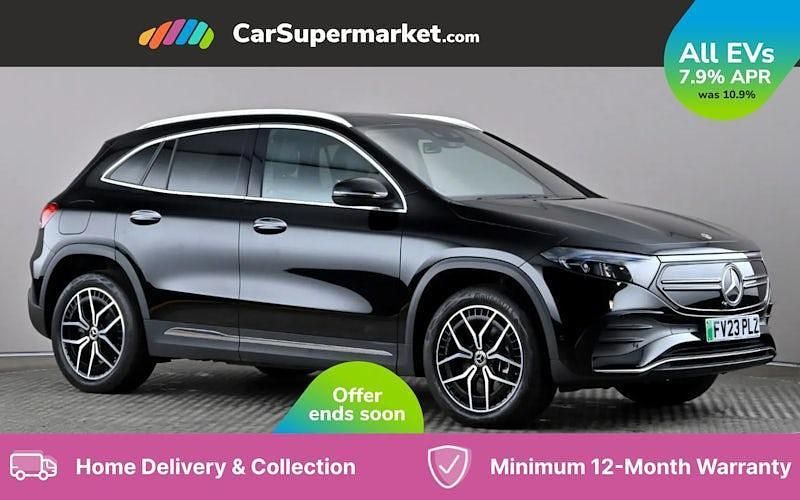 Black Used 2023 Mercedes EQA300 AMG Line Premium SUV | £25,197 (Fair price) - Image 1/2