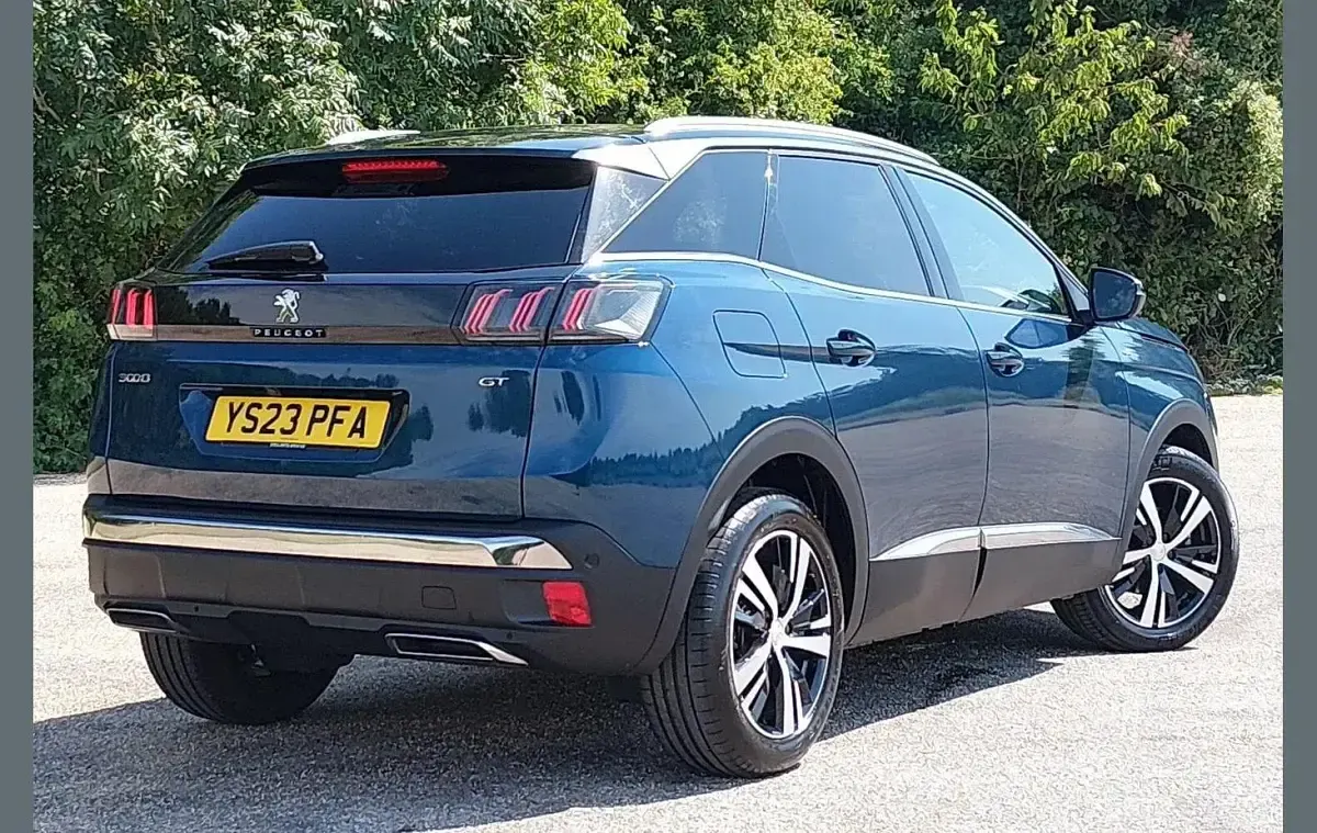 Used Peugeot 3008 GT 129 HP (94 kW) 2023 Blue SUV