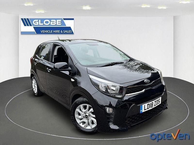 Used Kia Picanto 83 HP (61 kW) 2018 Black Hatchback