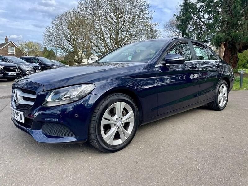 Used Mercedes C200 SE 184 HP (135 kW) 2016 Blue Sedan
