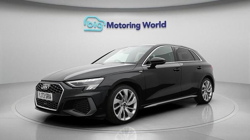 Used Audi A3 Sportback S-Line 150 HP (110 kW) 2024 Black Hatchback