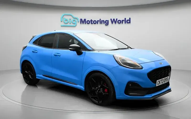 Begagnad Ford Puma ST 200 HK (147 kW) 2023 Blå SUV