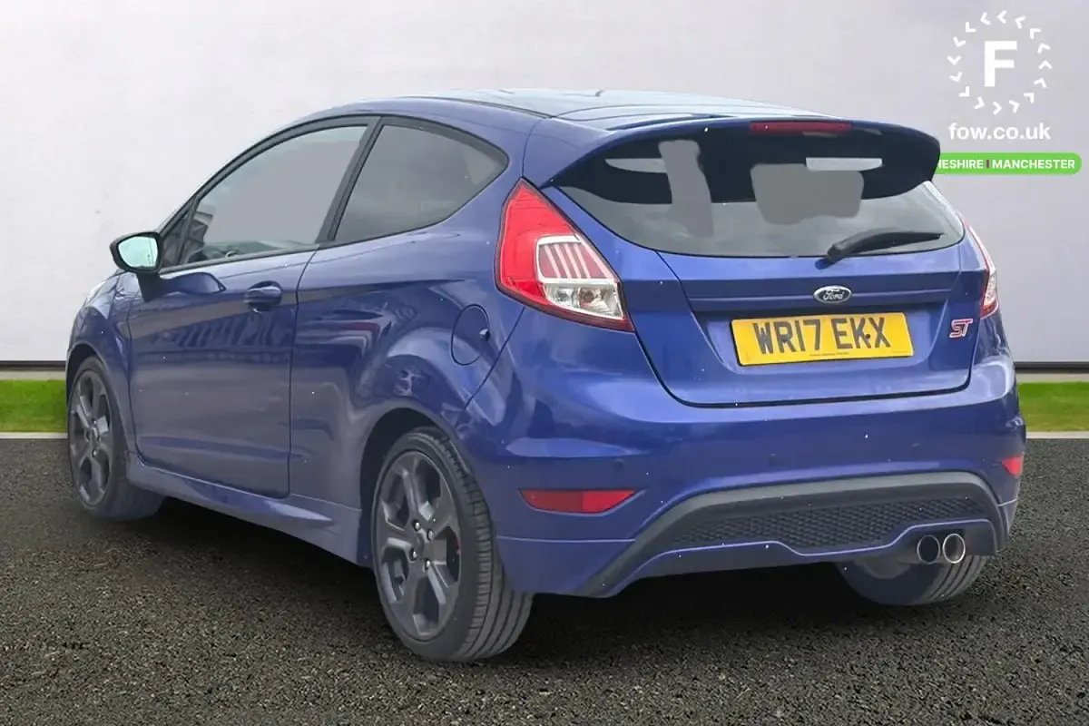 Used Ford Fiesta ST 182 HP (133 kW) 2017 Blue Hatchback