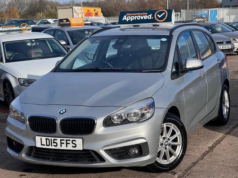 Used BMW 216 116 HP (85 kW) 2015 Silver Hatchback