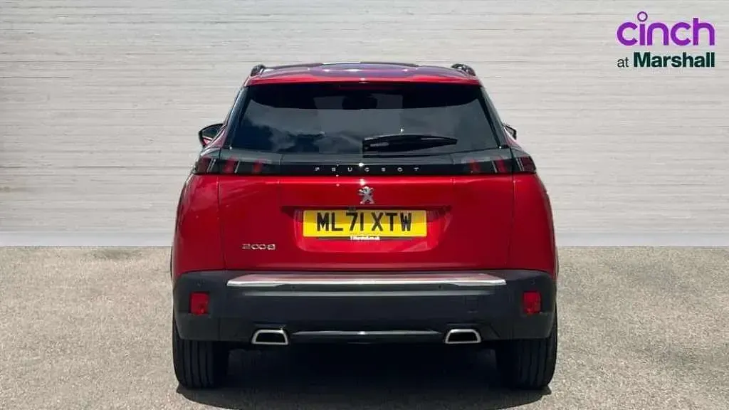 Used Peugeot 2008 Allure Premium 131 HP (96 kW) 2021 Red SUV