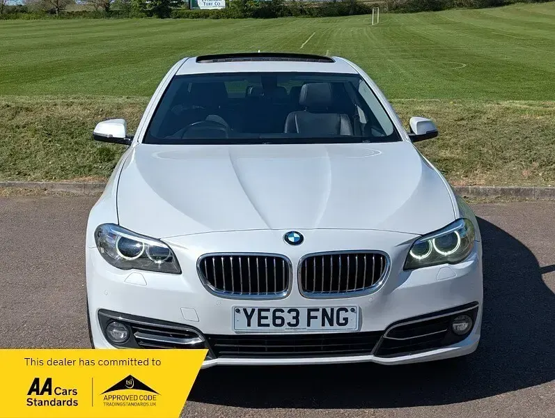 Usado BMW 520 Luxury Line 2013 Blanco Berlina