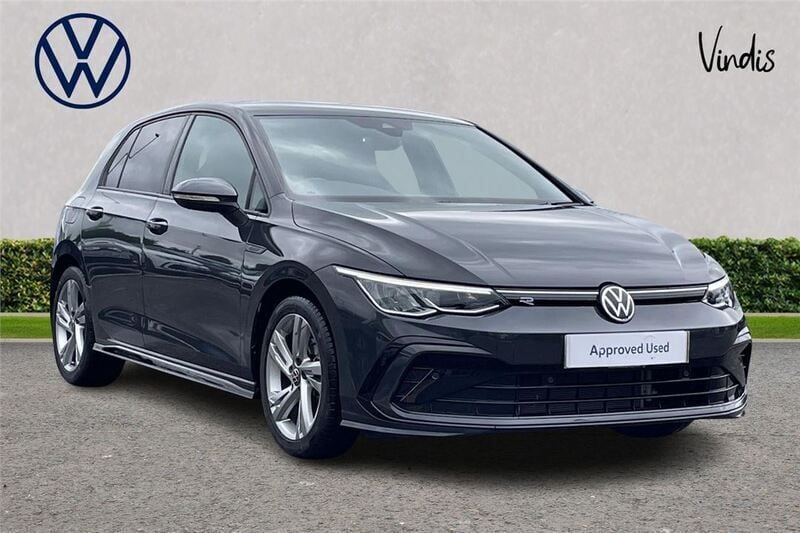 Grey Used 2020 VW Golf VIII R-line Hatchback | £21,332 (Fair price) - Image 1/4