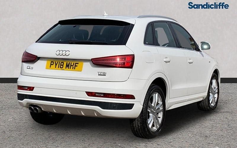 Second-hand Audi Q3 S-Line 180 CP (132 kW) 2018 Alb SUV