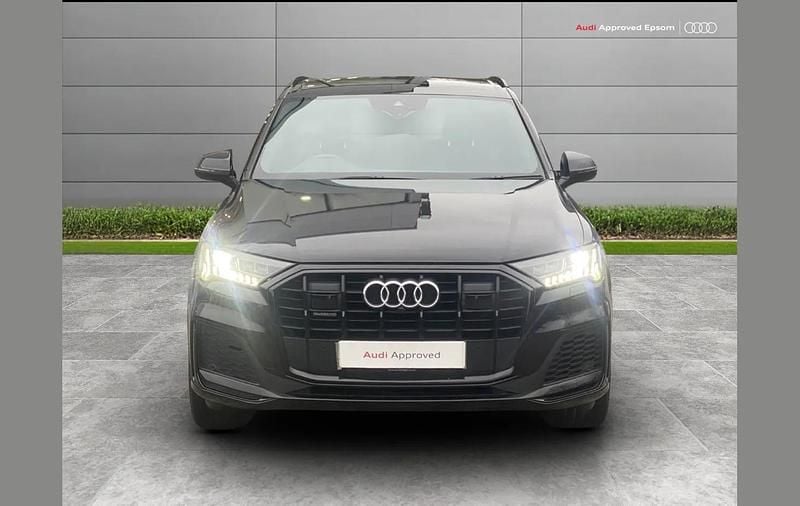 Used Audi Q7 Black Edition 228 HP (167 kW) 2020 Black SUV