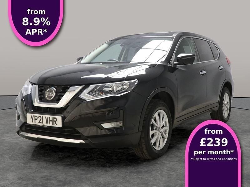 Black Used 2021 Nissan X-Trail Acenta Premium SUV | £16,616 (Super price) - Image 1/3