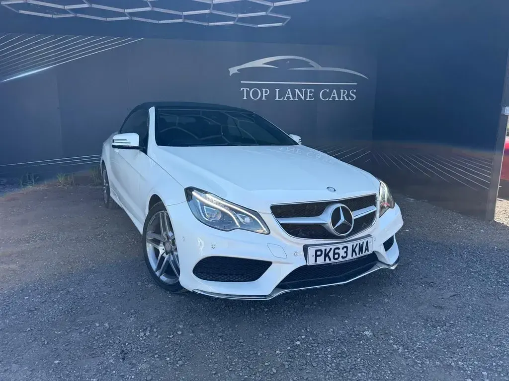 Used Mercedes E350 AMG 2013 White Cabriolet