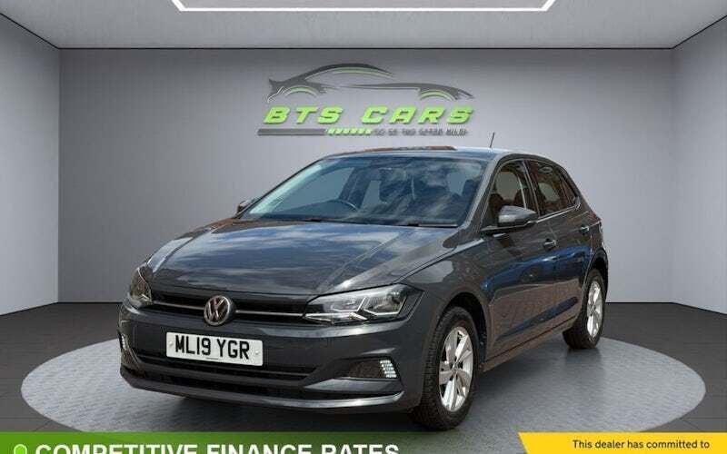 Grey Used 2019 VW Polo SE Hatchback | £10,385 (Good price) - Image 1/3