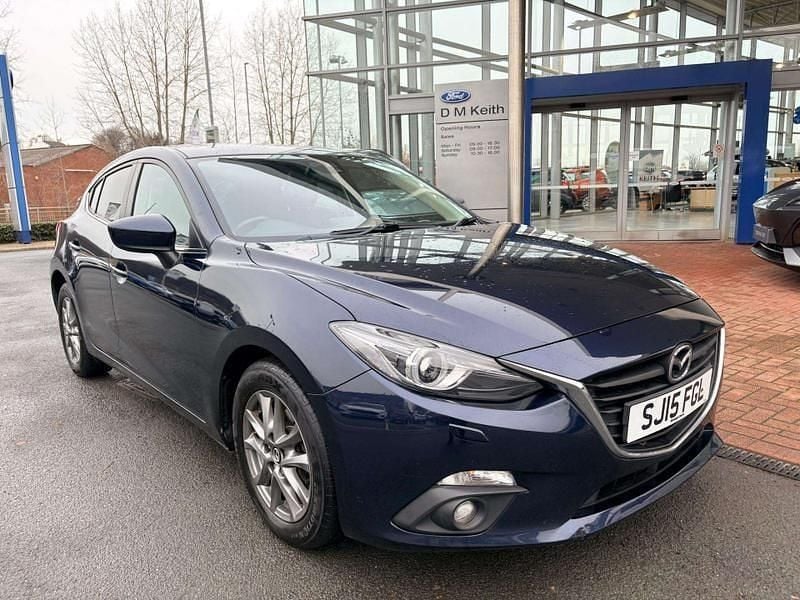 Blue Used 2015 Mazda 3 Hatchback | £7,220 (Fair price) - Image 1/4
