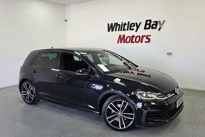 Used VW Golf VII GTD 184 HP (135 kW) 2017 Black Hatchback