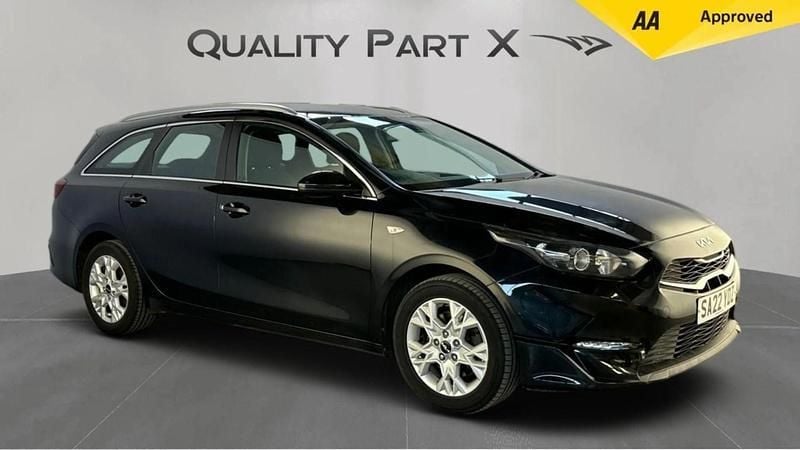 Black Used 2022 Kia Ceed Sportswagon 2 Estate | £10,200 (Fair price) - Image 1/4