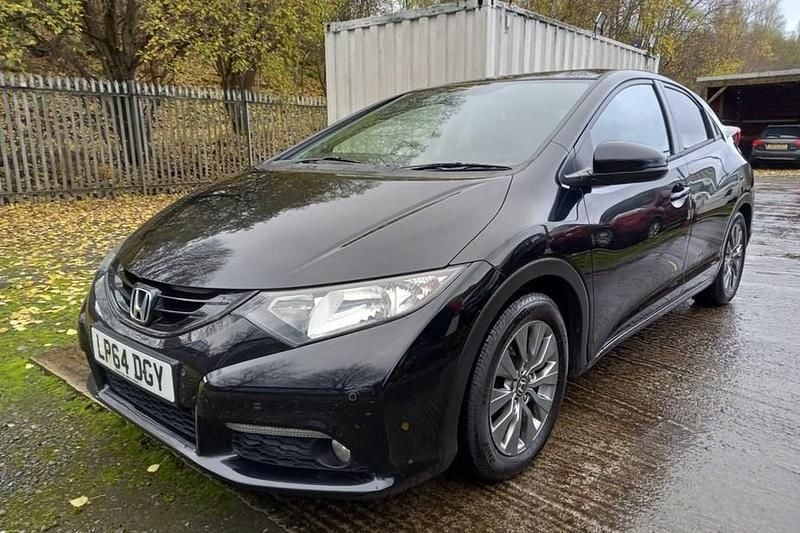 Black Used 2015 Honda Civic SR Hatchback | £5,995 (Fair price) - Image 1/1